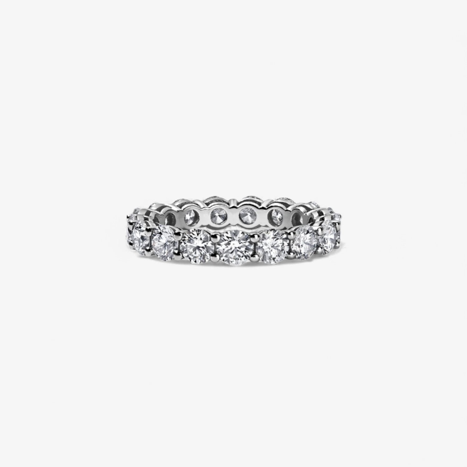 Round Eternity Band 3.03ct