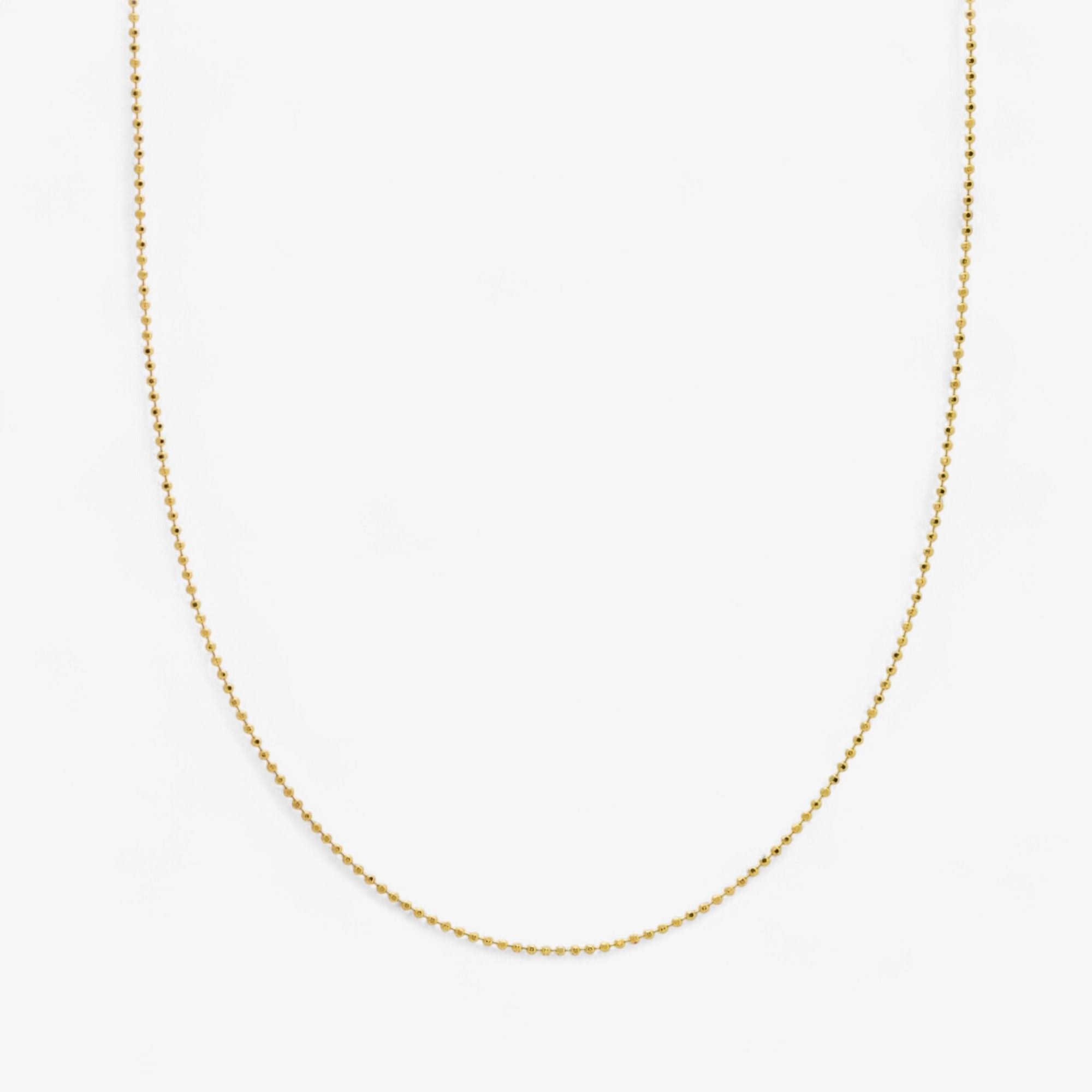 Cleo Small Gold Bead Chain