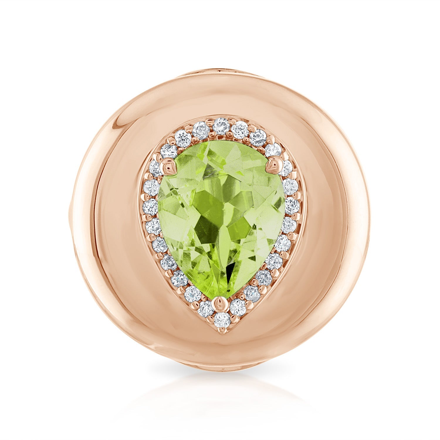 Candy Button Pear Ring