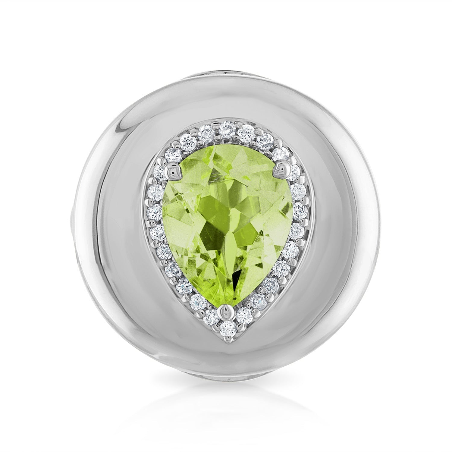Candy Button Pear Ring