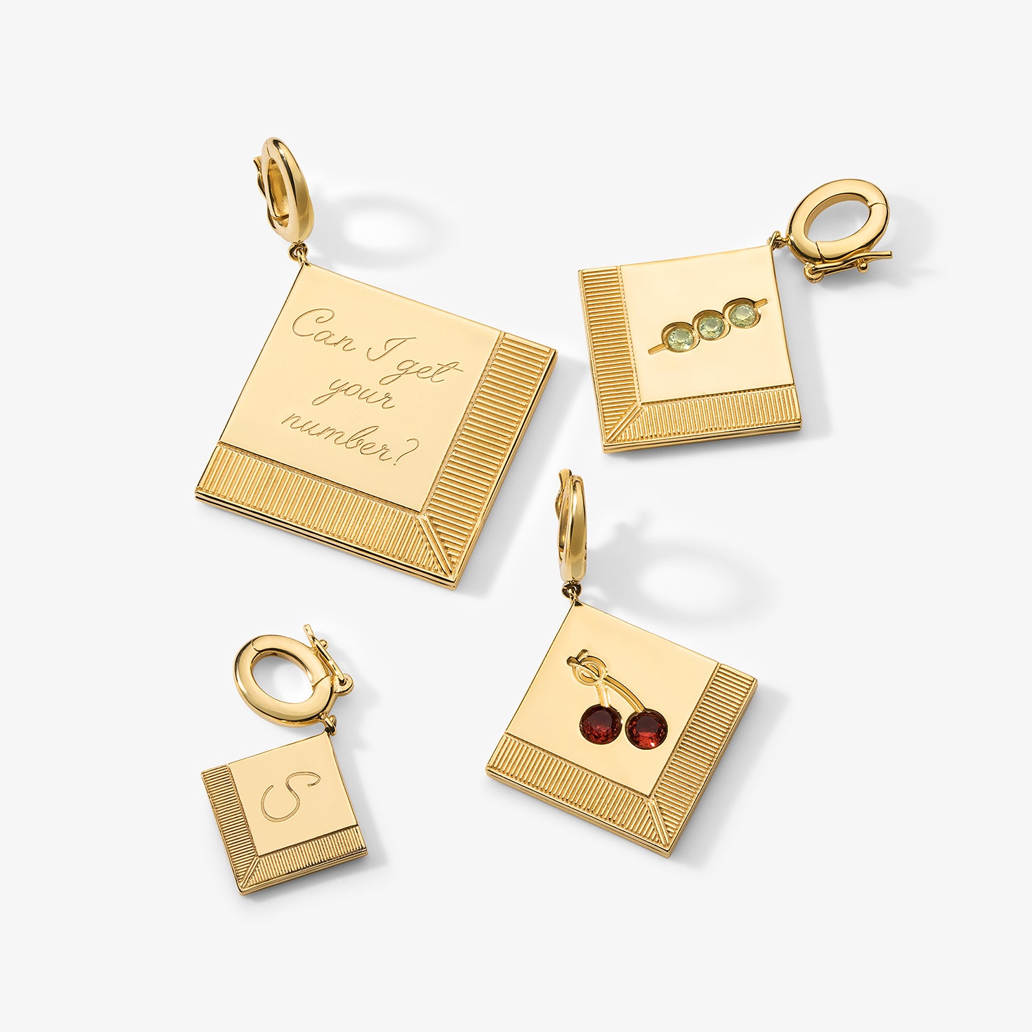 Cocktail Napkin Olive Charm