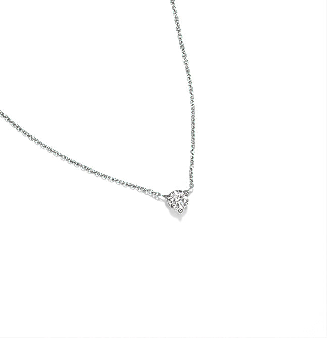 Diamond Solitaire Necklace