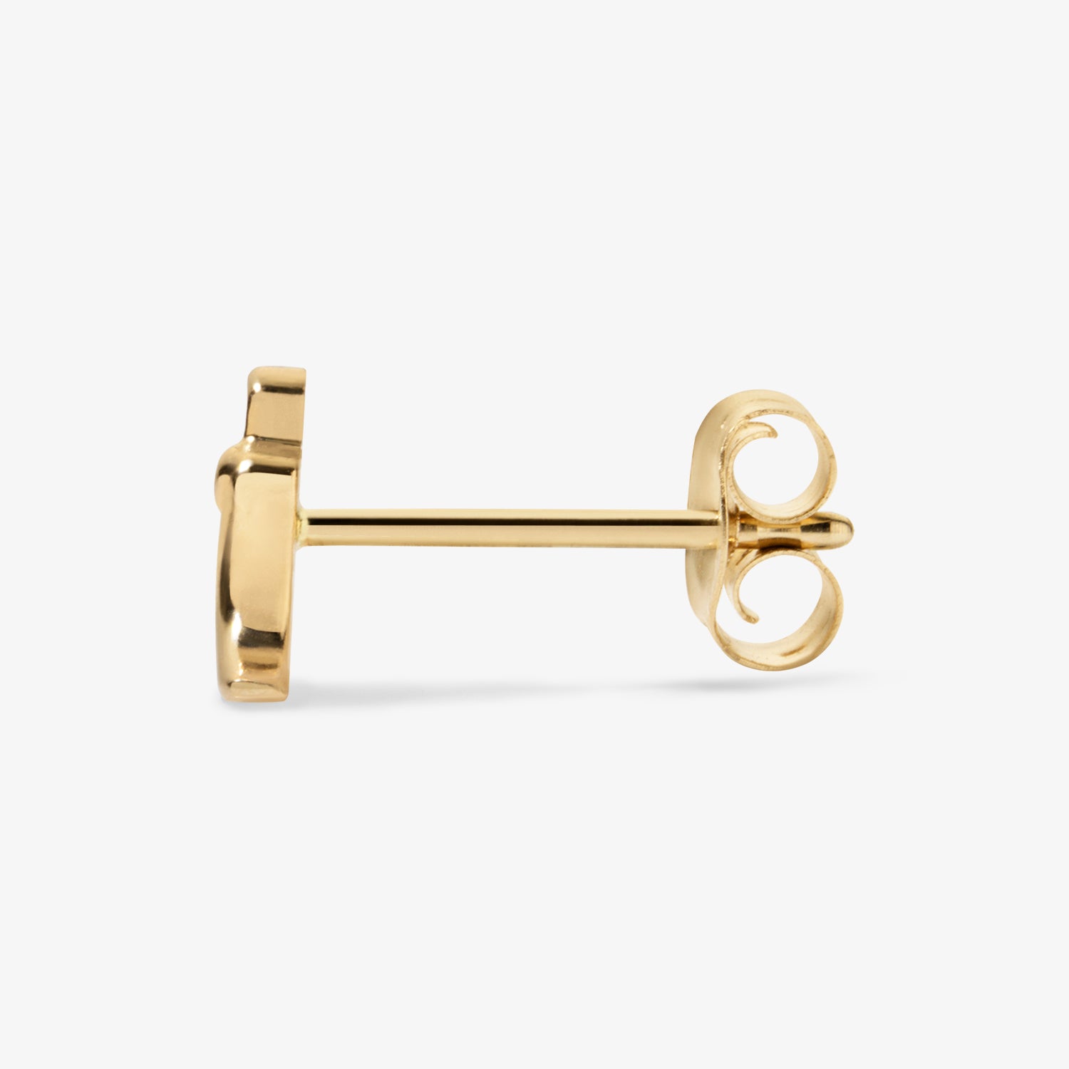 Cocktail Gold Hot Pepper Mini Stud