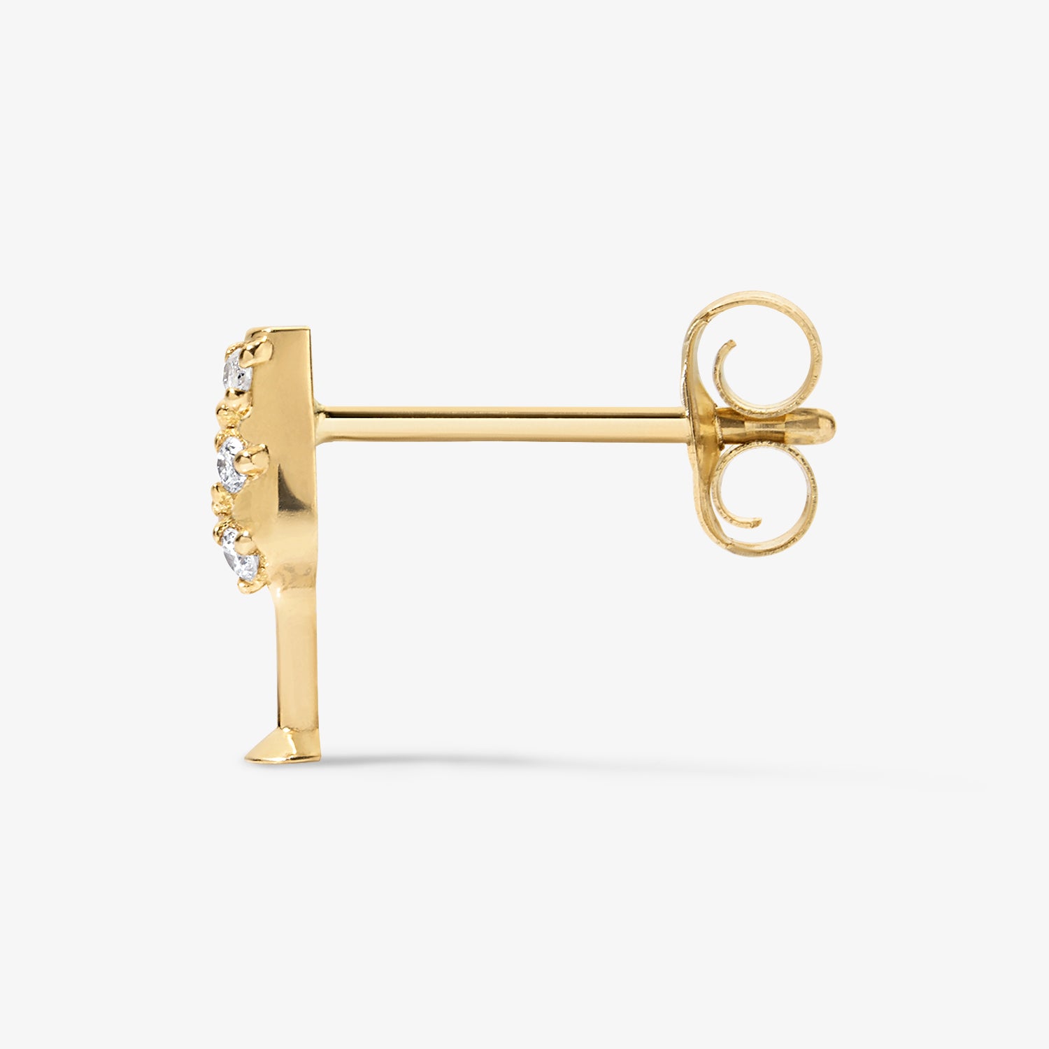 Cocktail Champagne Glass Mini Stud