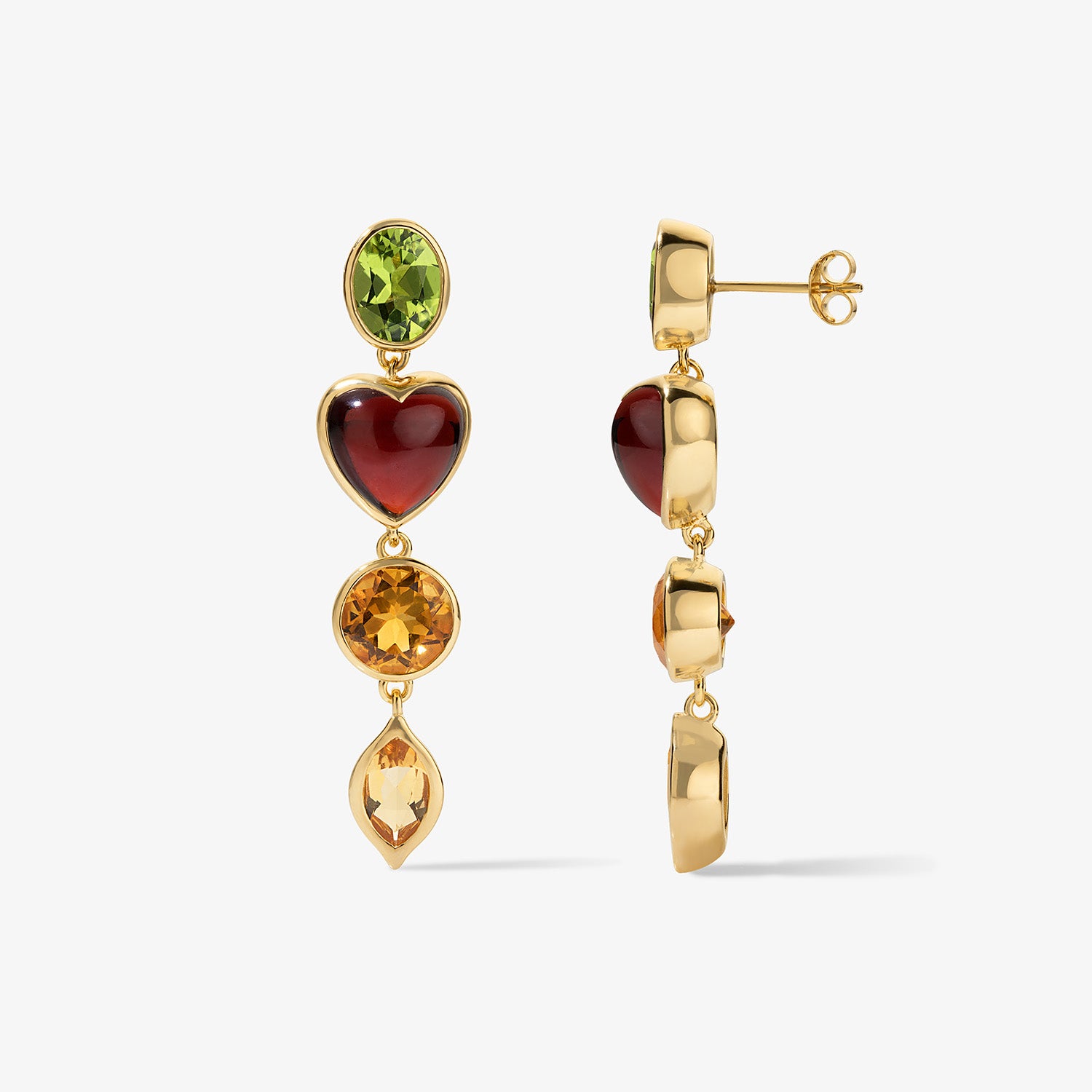 Cocktail Fruit Drop Earrings