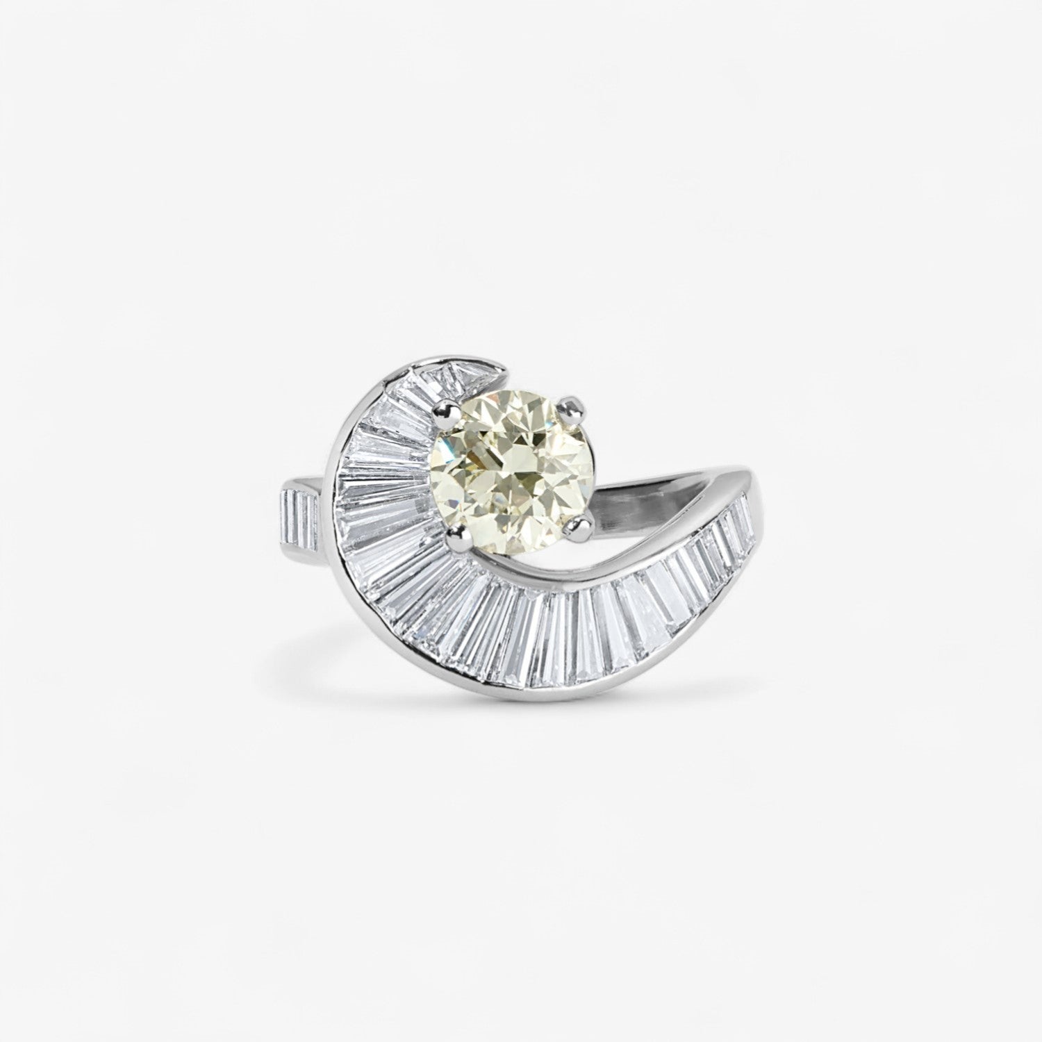 1.20CT Center Ballerina Ring
