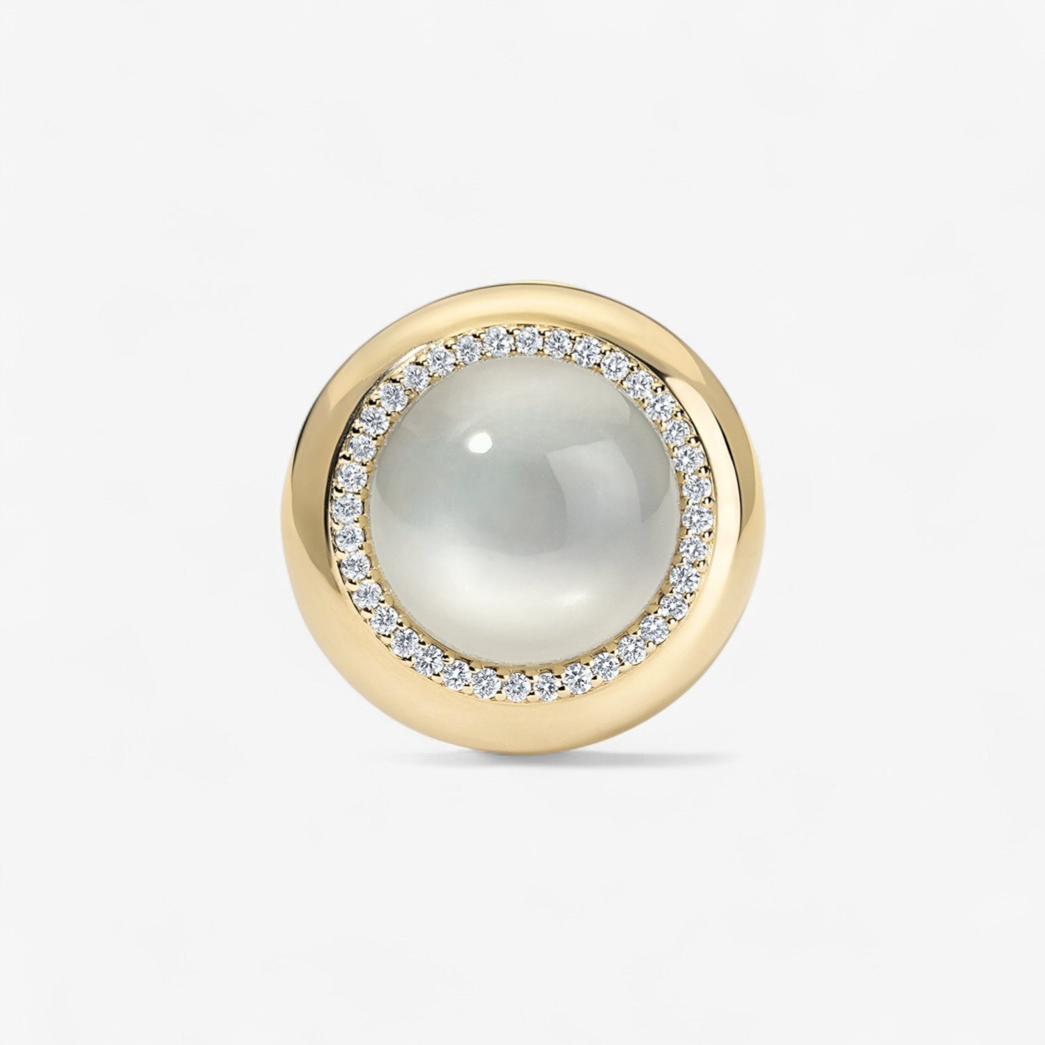 Large Cabochon Candy Button Ring