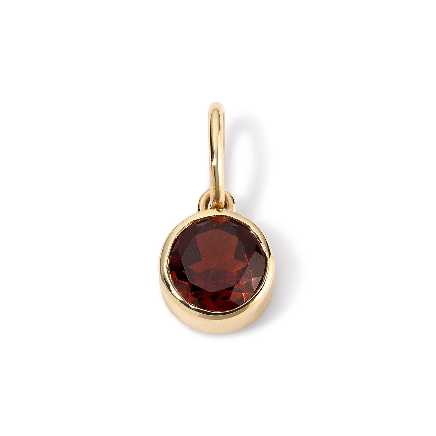 Small Birthstone Bezel Charm