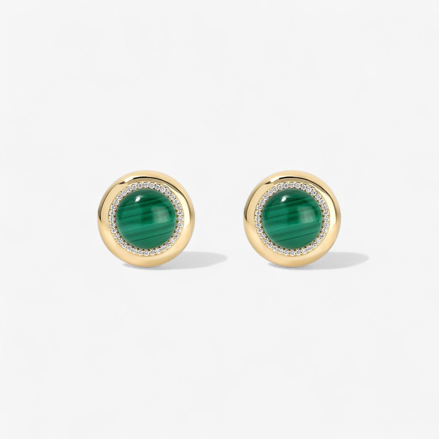 Large Cabochon Candy Button Studs