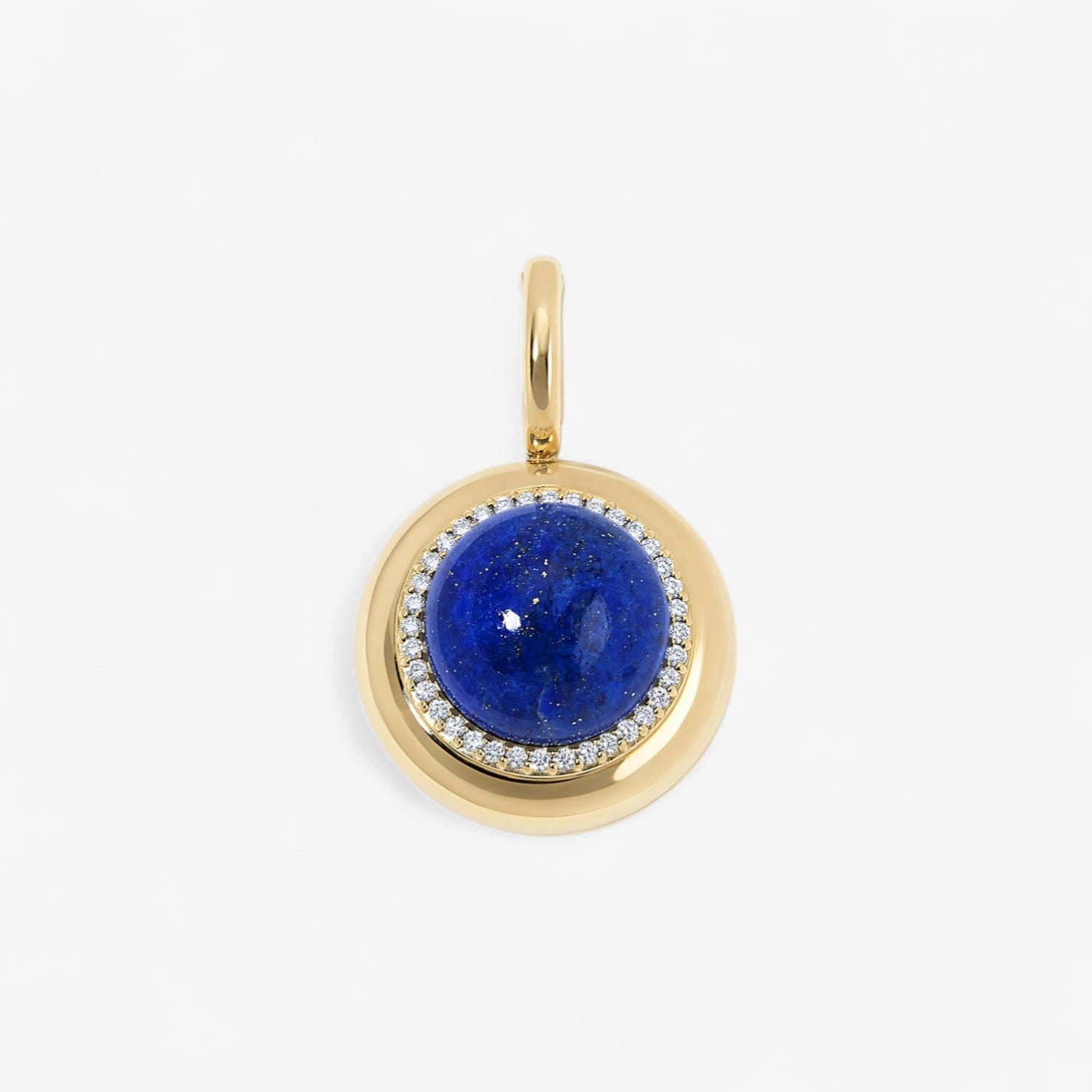 Large Cabochon Candy Button Pendant