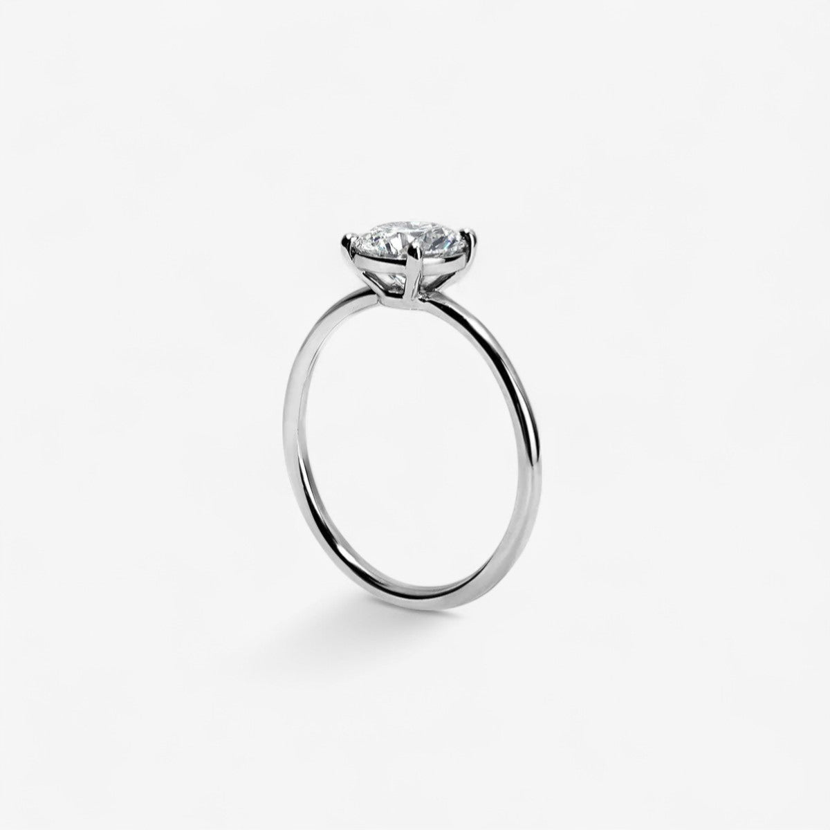 1.01CT Solitaire Engagement Ring