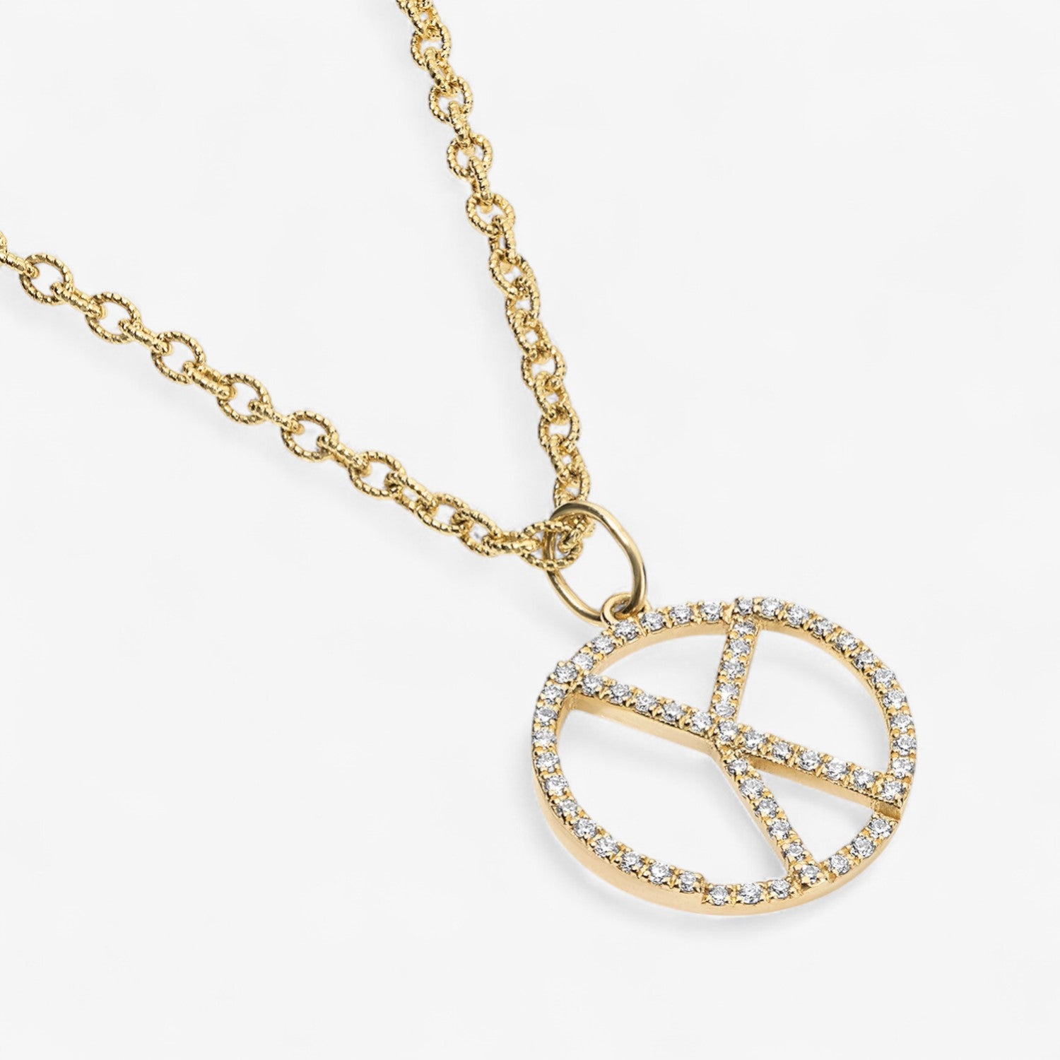 Small Diamond Hidden Initial Necklace
