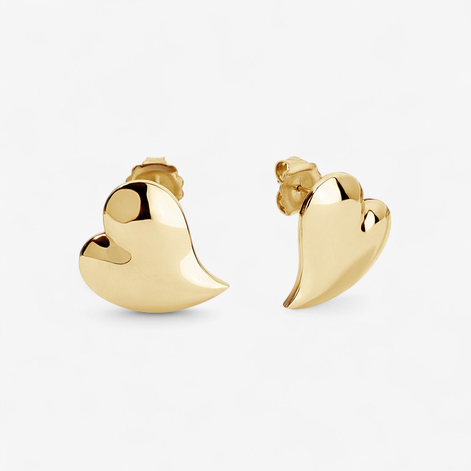 Madison Medium Heart Studs