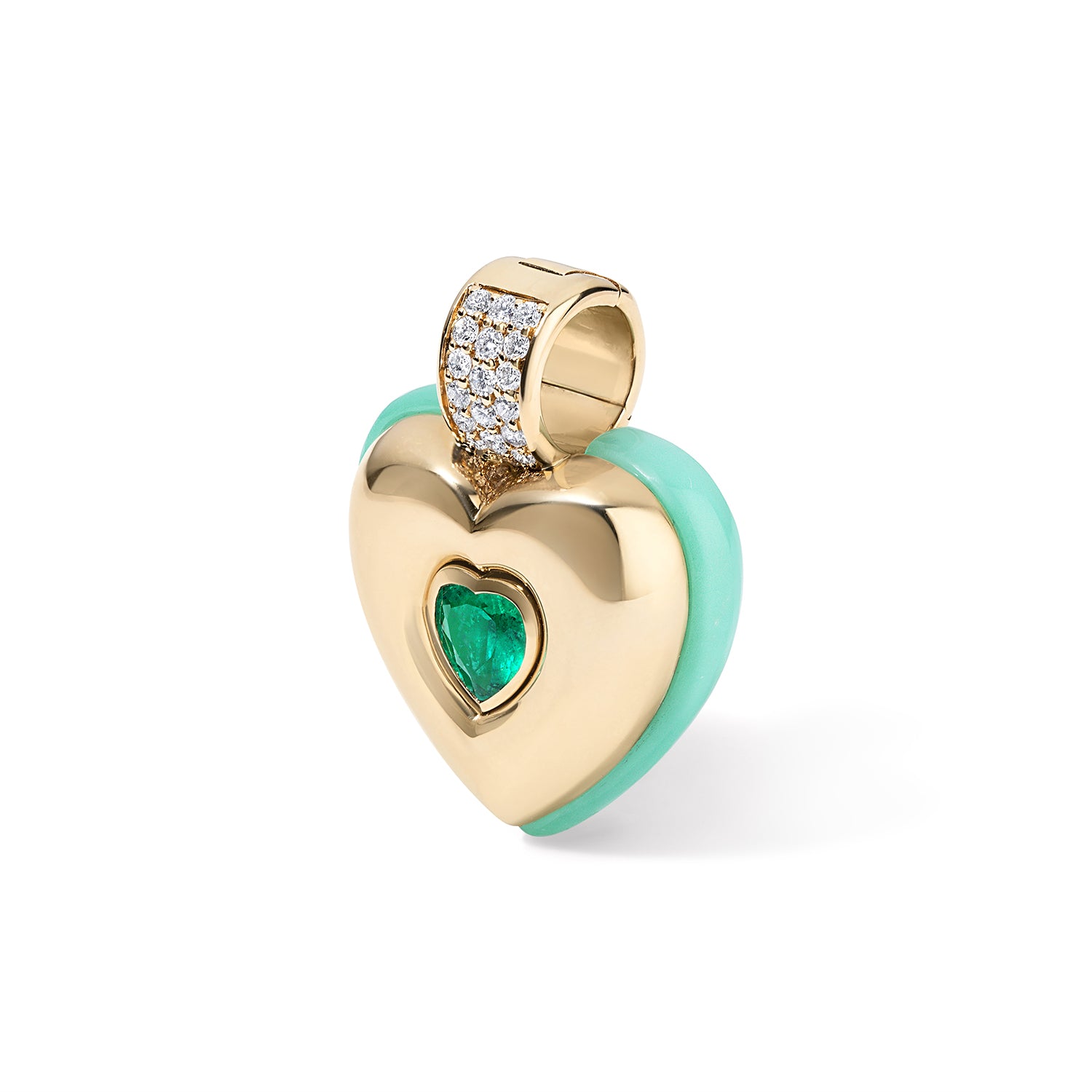 Linzer Heart in Emerald