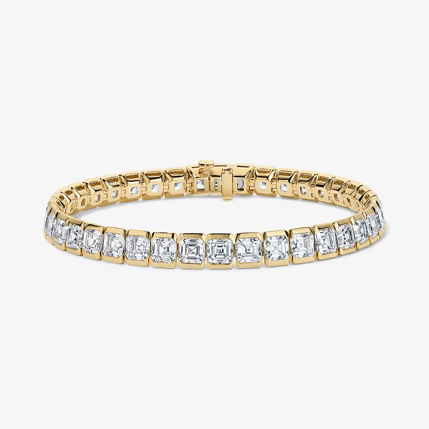 Signature Asscher Cut Tennis Bracelet