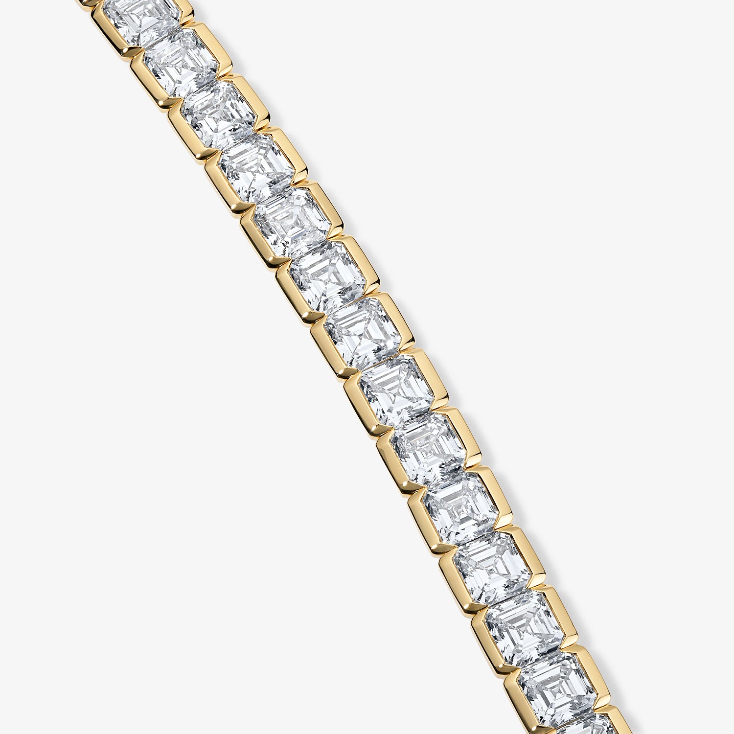 Signature Asscher Cut Tennis Bracelet