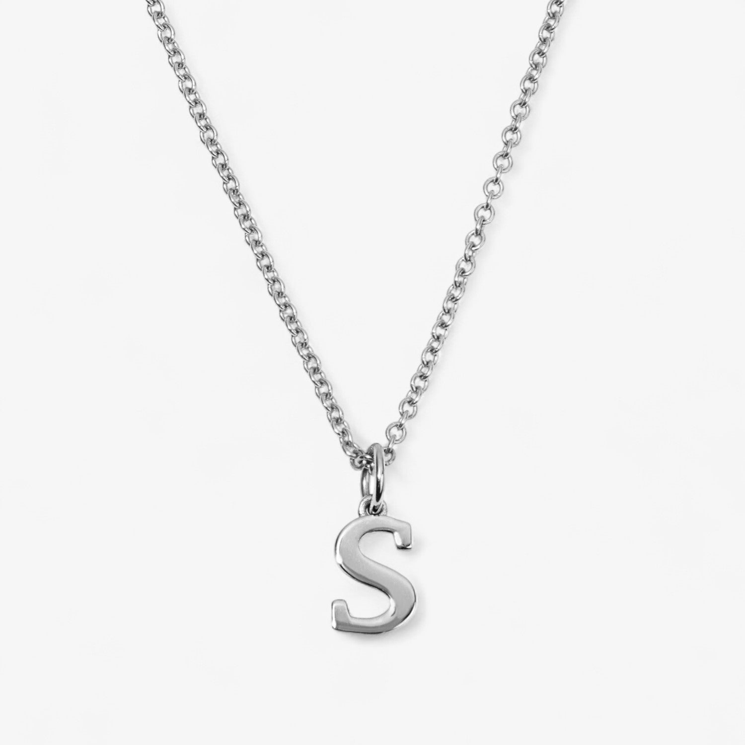 Small Gold Initial Pendant