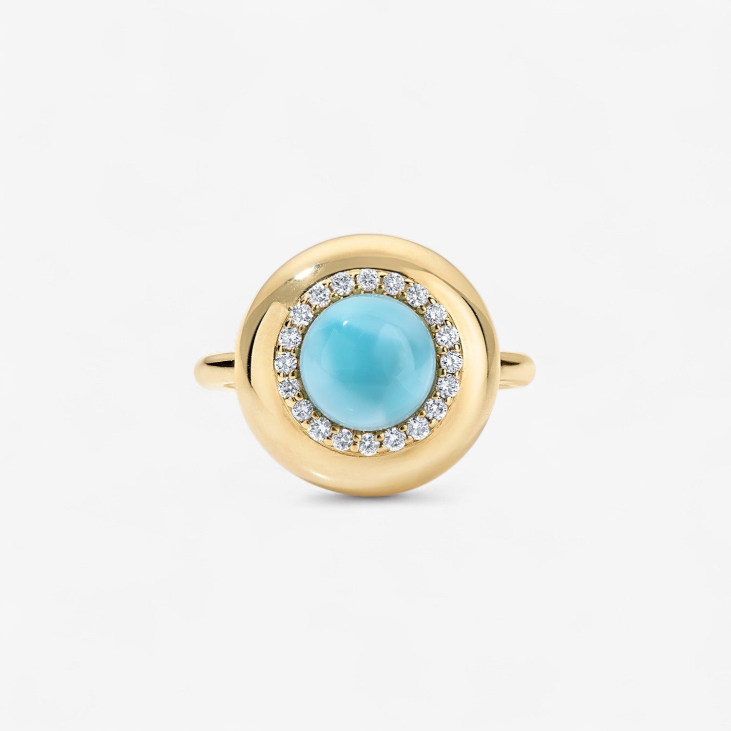Mini Cabochon Candy Button Ring