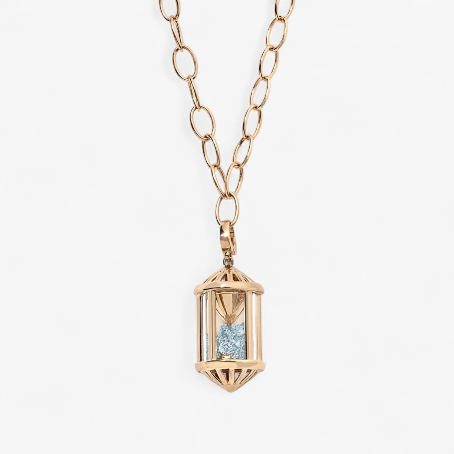 Gemstone Sachet Pendant