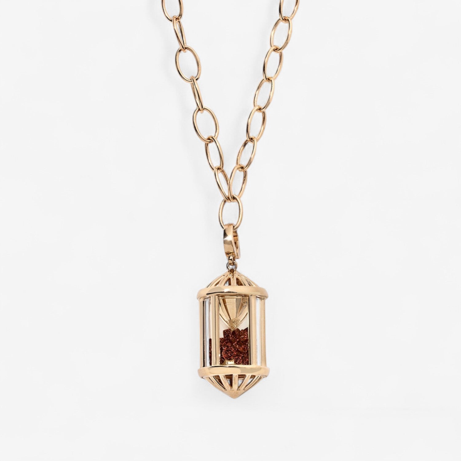 Gemstone Sachet Pendant