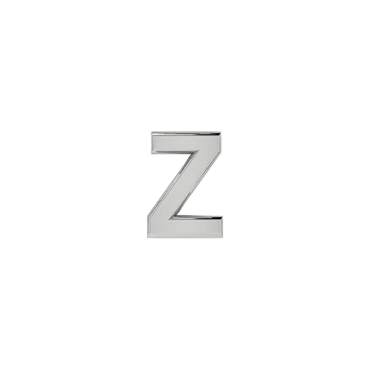 Petite Slider Solid Letter Z Charm