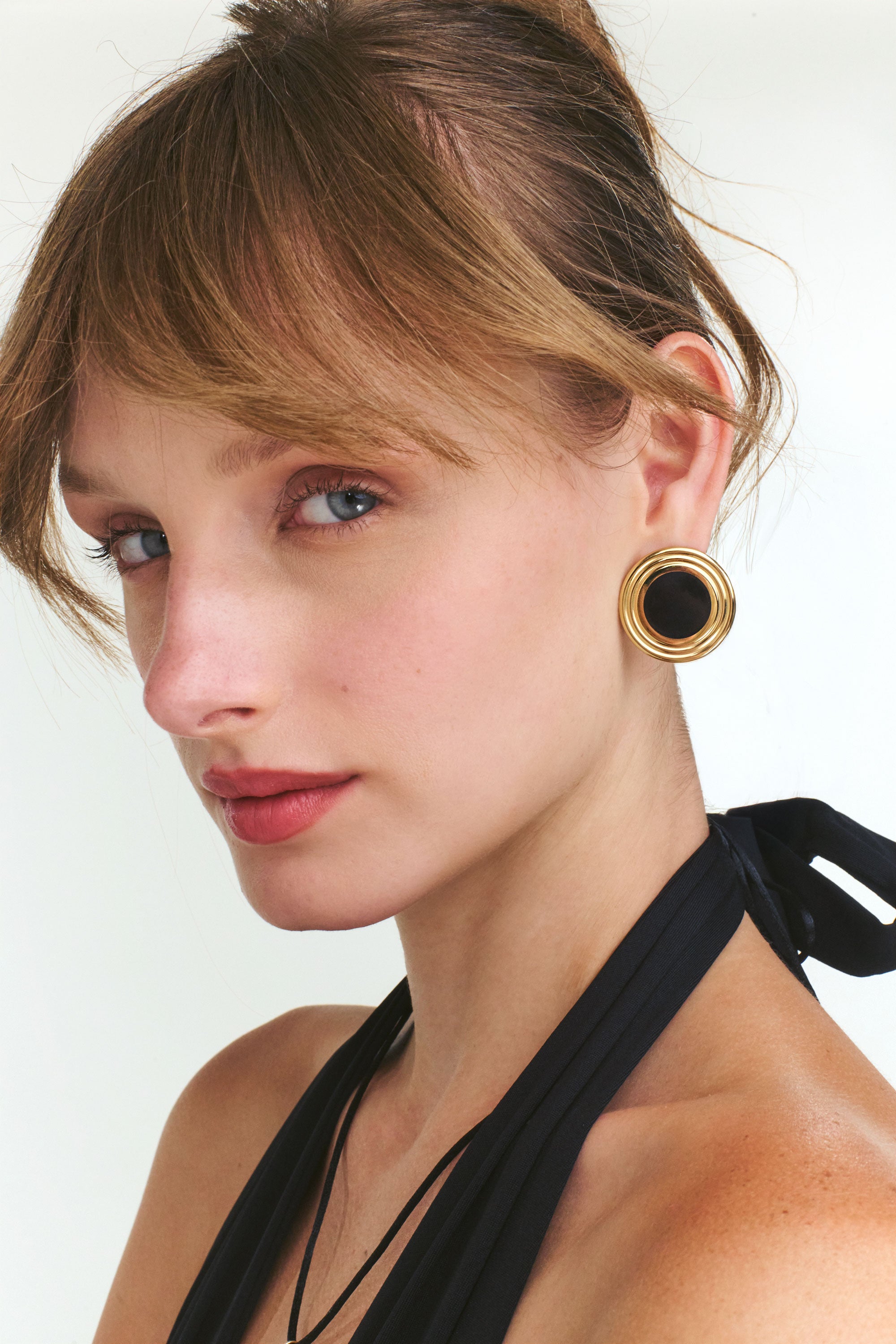 The Happy Hour Stud Earrings  - Gold Vermeil