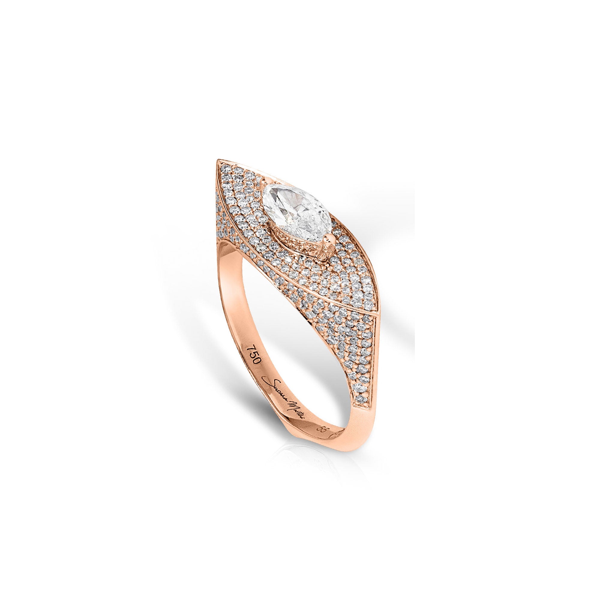 Marquise and Diamond Frost Unstoppable Eye Candy Ring