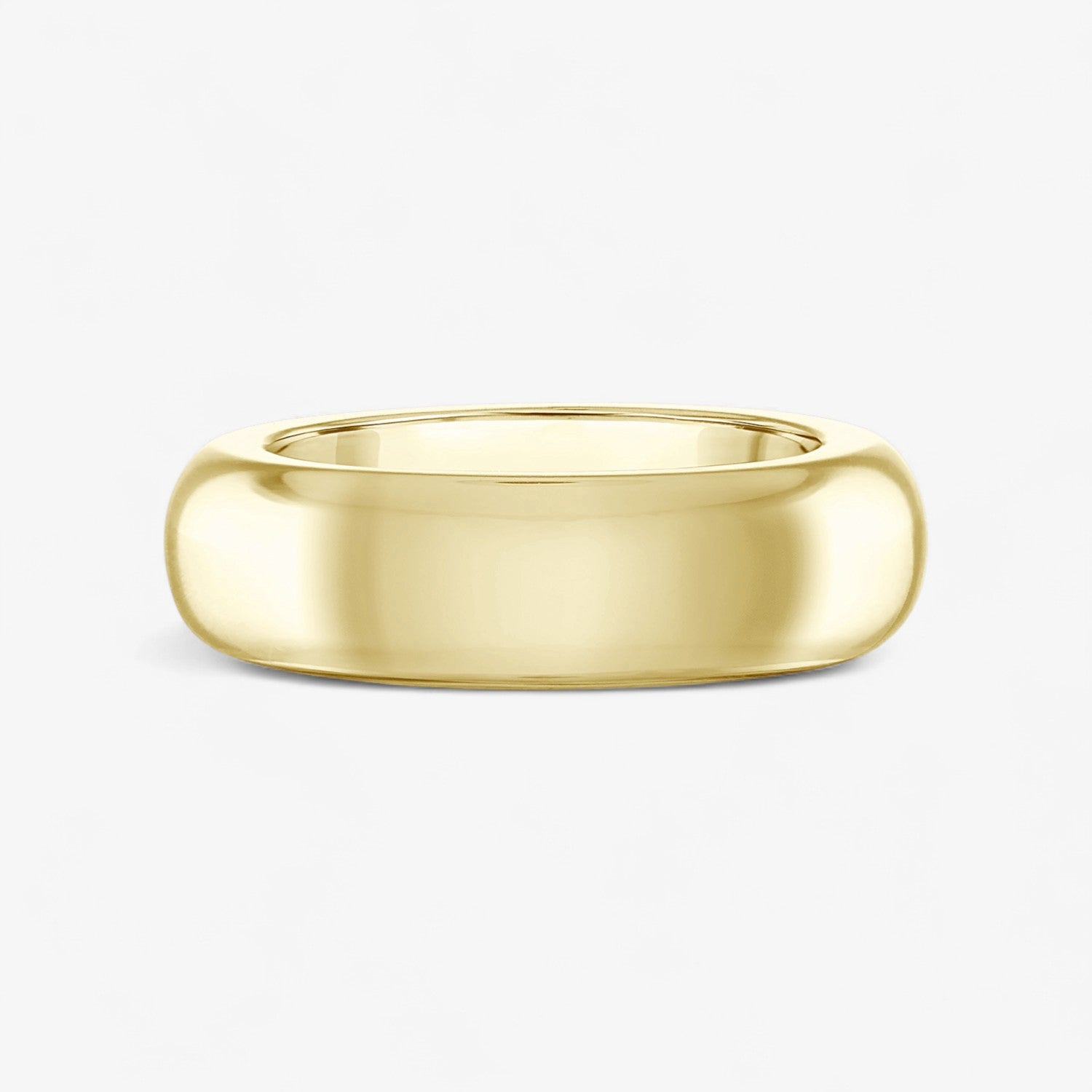 Domed Gold Ring