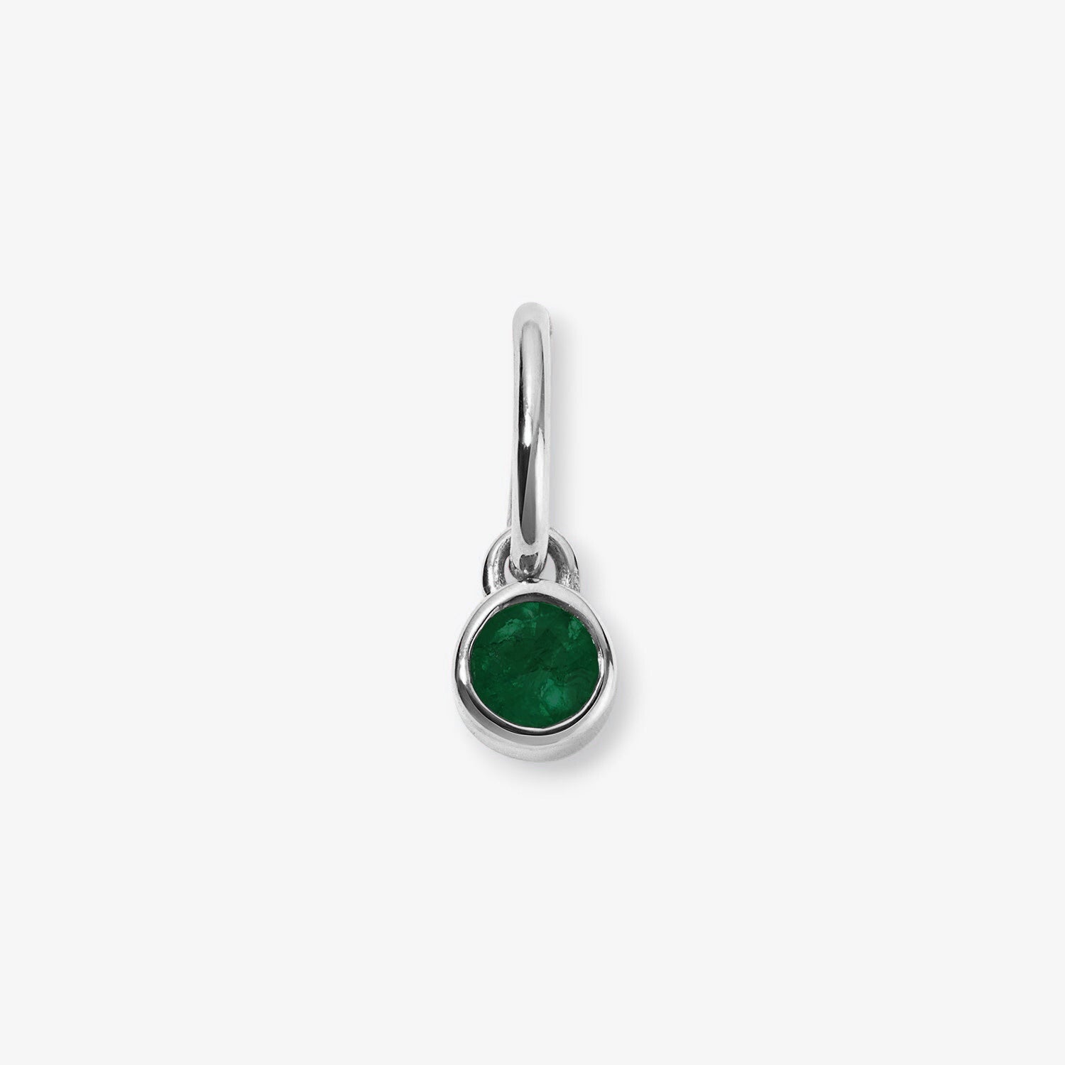 Margot Emerald Birthstone Bezel Charm