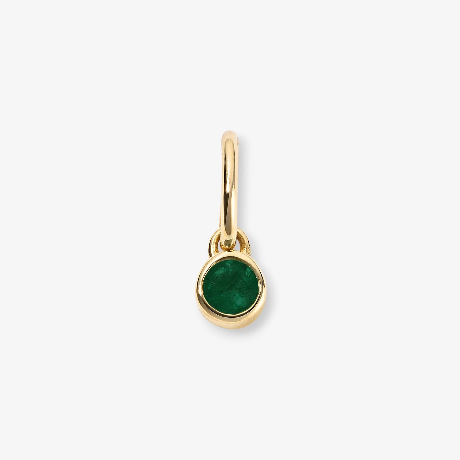 Margot Emerald Birthstone Bezel Charm