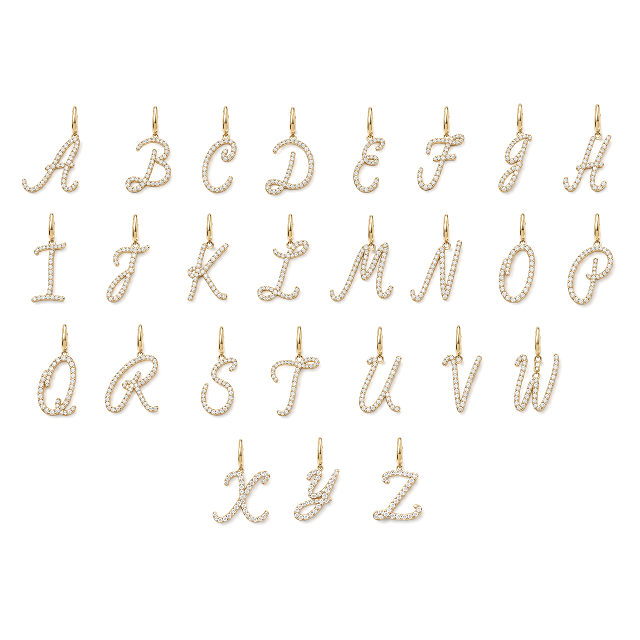 Signature Script Initial Charm