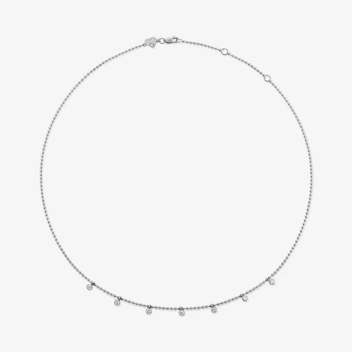 Dakota 7 Diamond Shaker Necklace