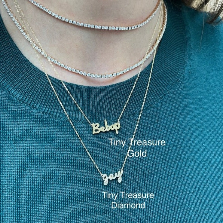 14 inch outlet name necklace