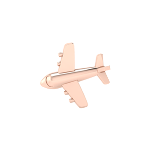 Slider Plane Charm