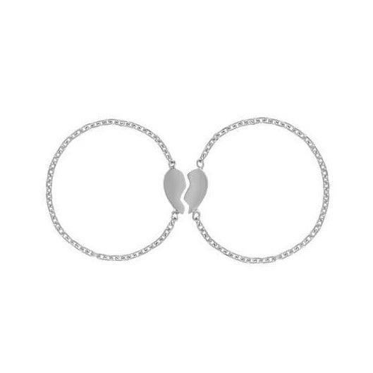 Mini BFF Heart Chain Ring