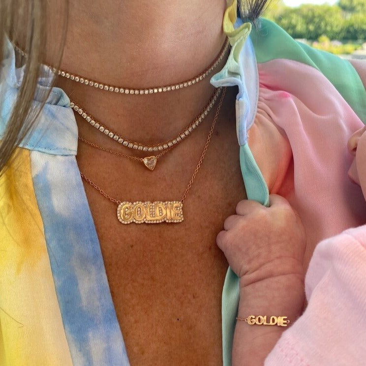 Big on sale name necklace