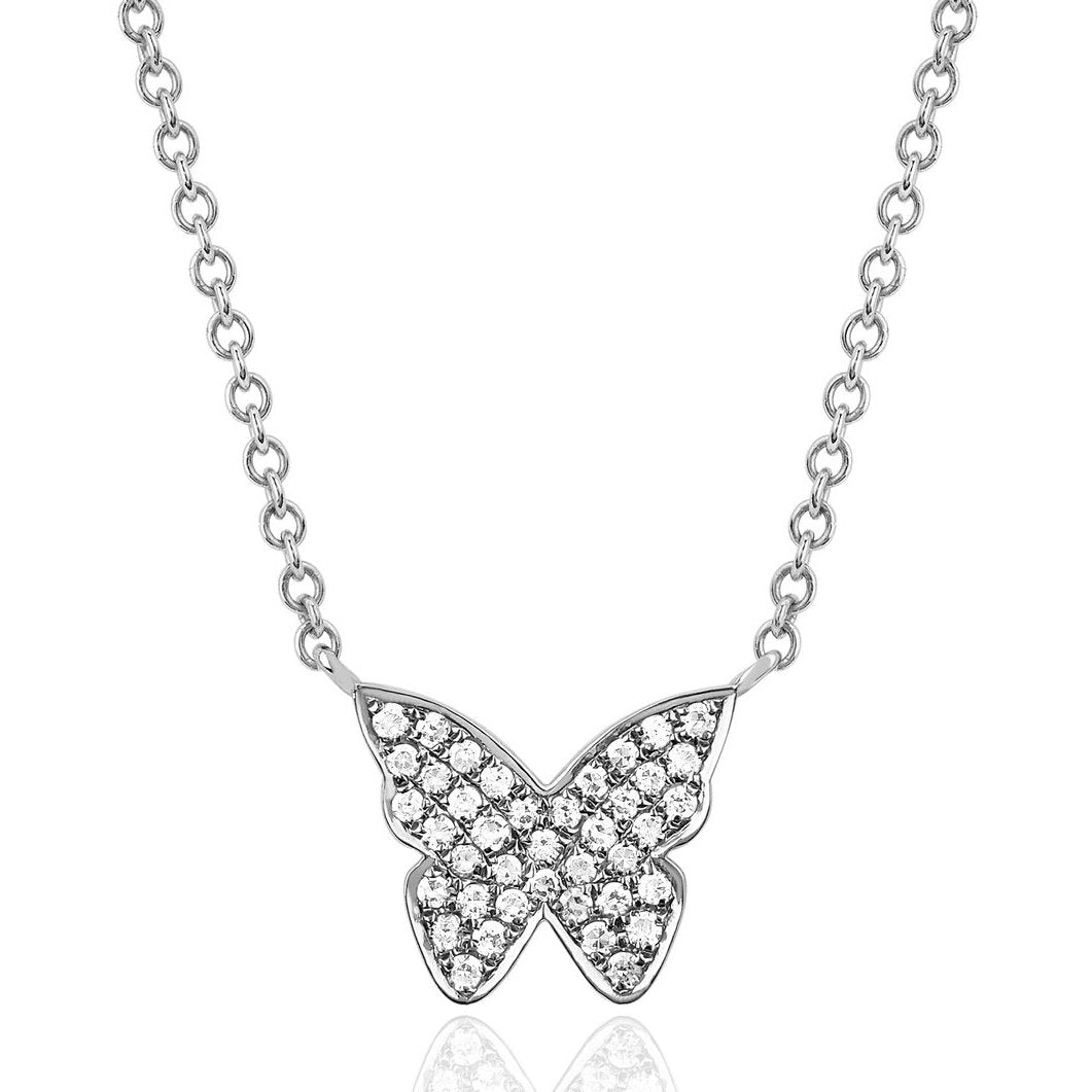 Butterfly Sapphire & Diamond Pendant Necklace | Safian & Rudolph - Safian &  Rudolph Jewelers