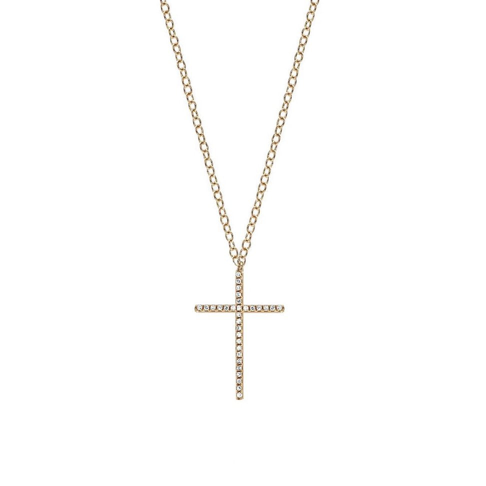 Diamond Cross Necklace