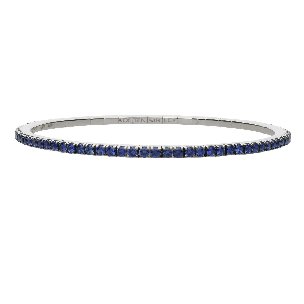 Natural sapphire tennis bracelet deals