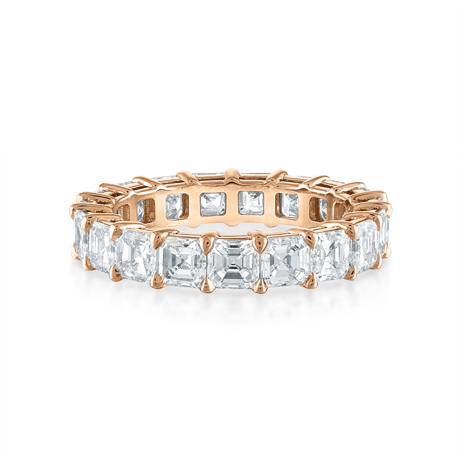 Asscher 2025 eternity band
