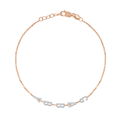 Mini Mini Initial Bracelet