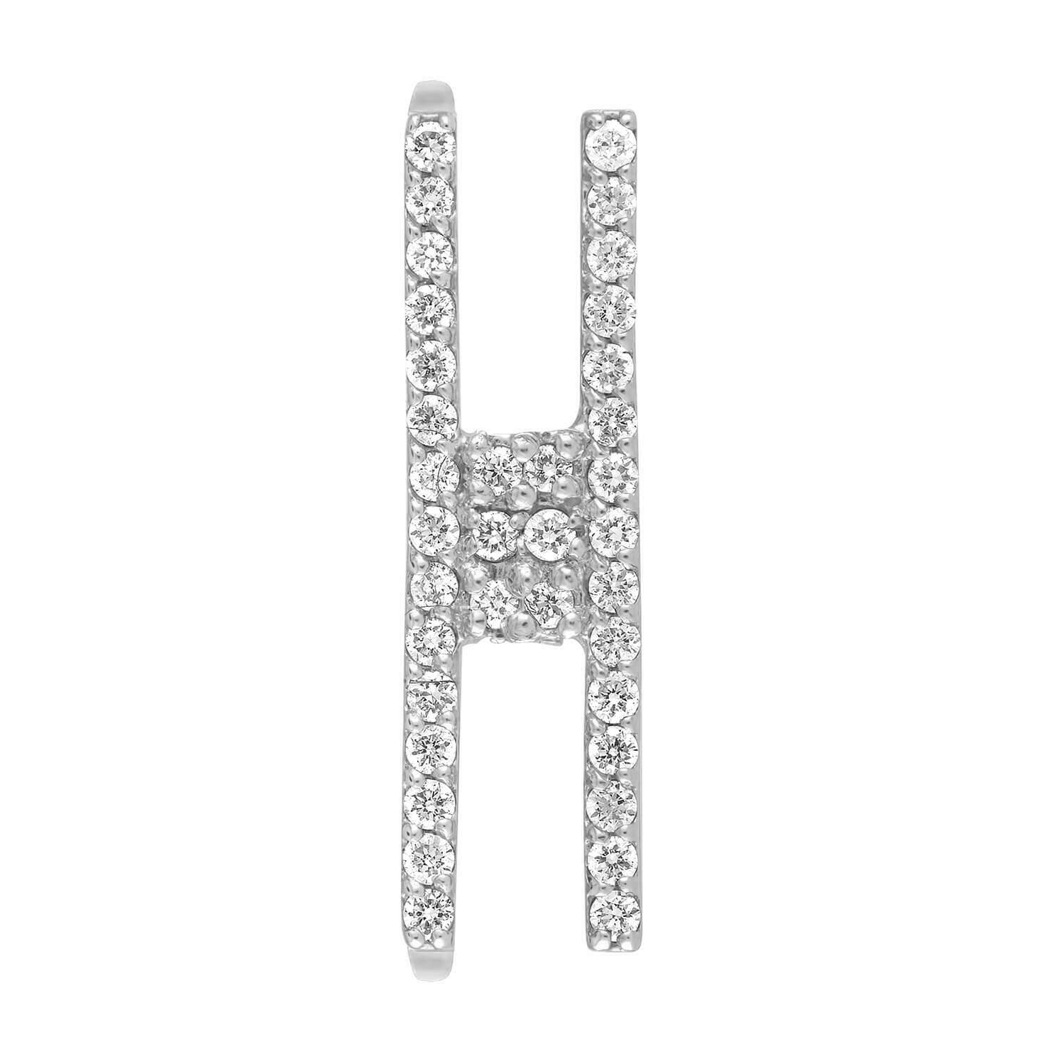 Pave Initial Statement Stack Ring