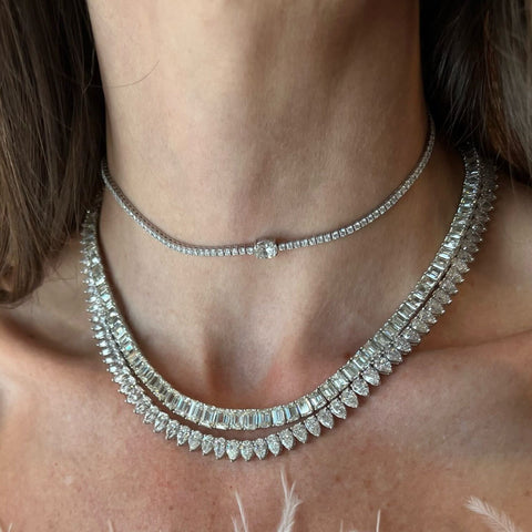 Stephanie gottlieb tennis necklace Outlet