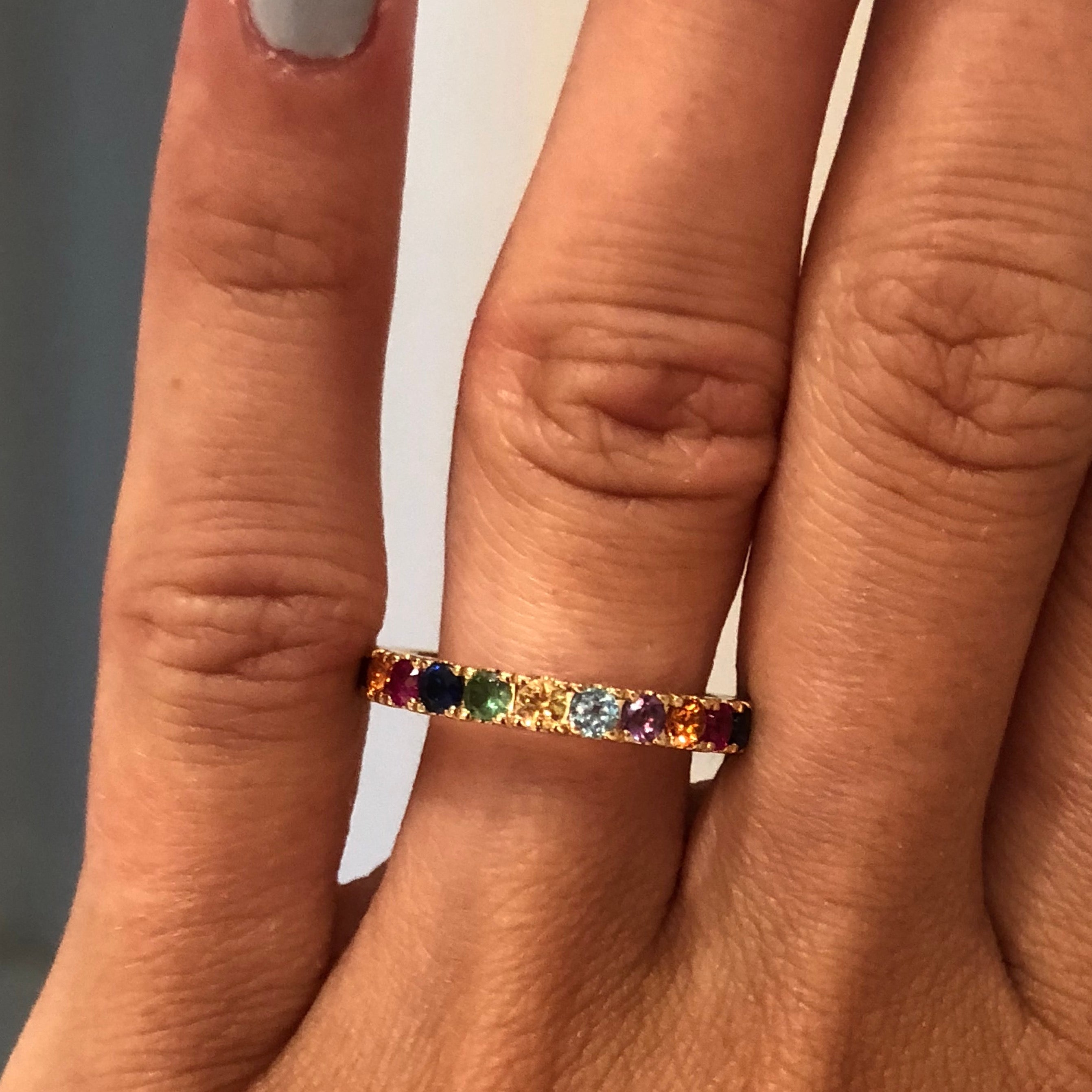 Multi Colored Stone Engagement Rings 2025