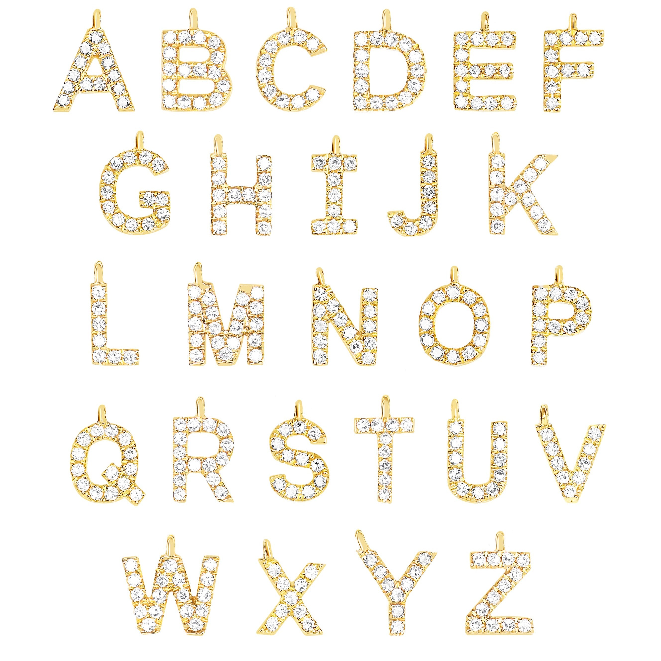 A Guide to Alphabet Charms & Initial Jewelry