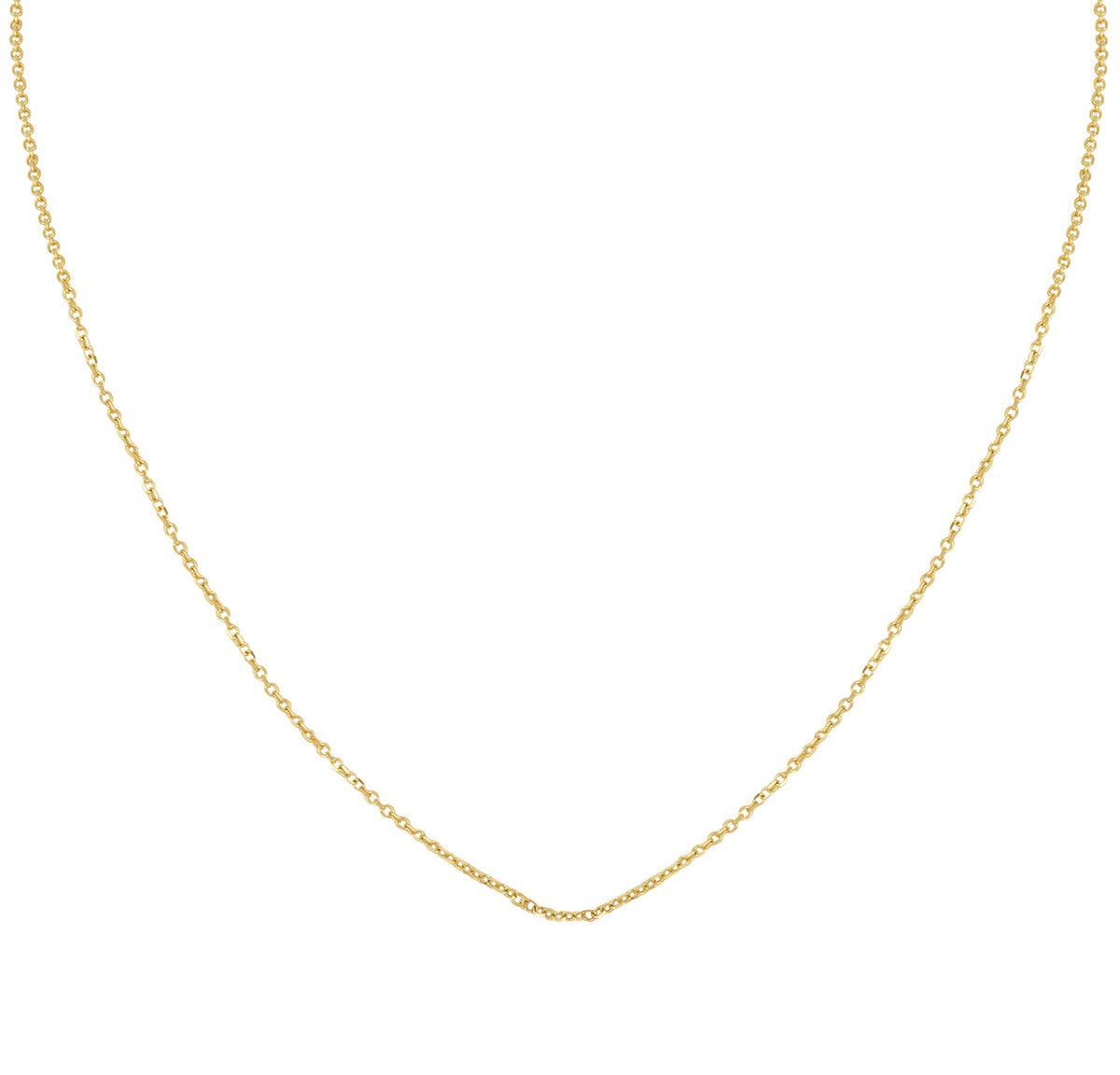 Mini Initial with Single Diamond Necklace – Stephanie Gottlieb