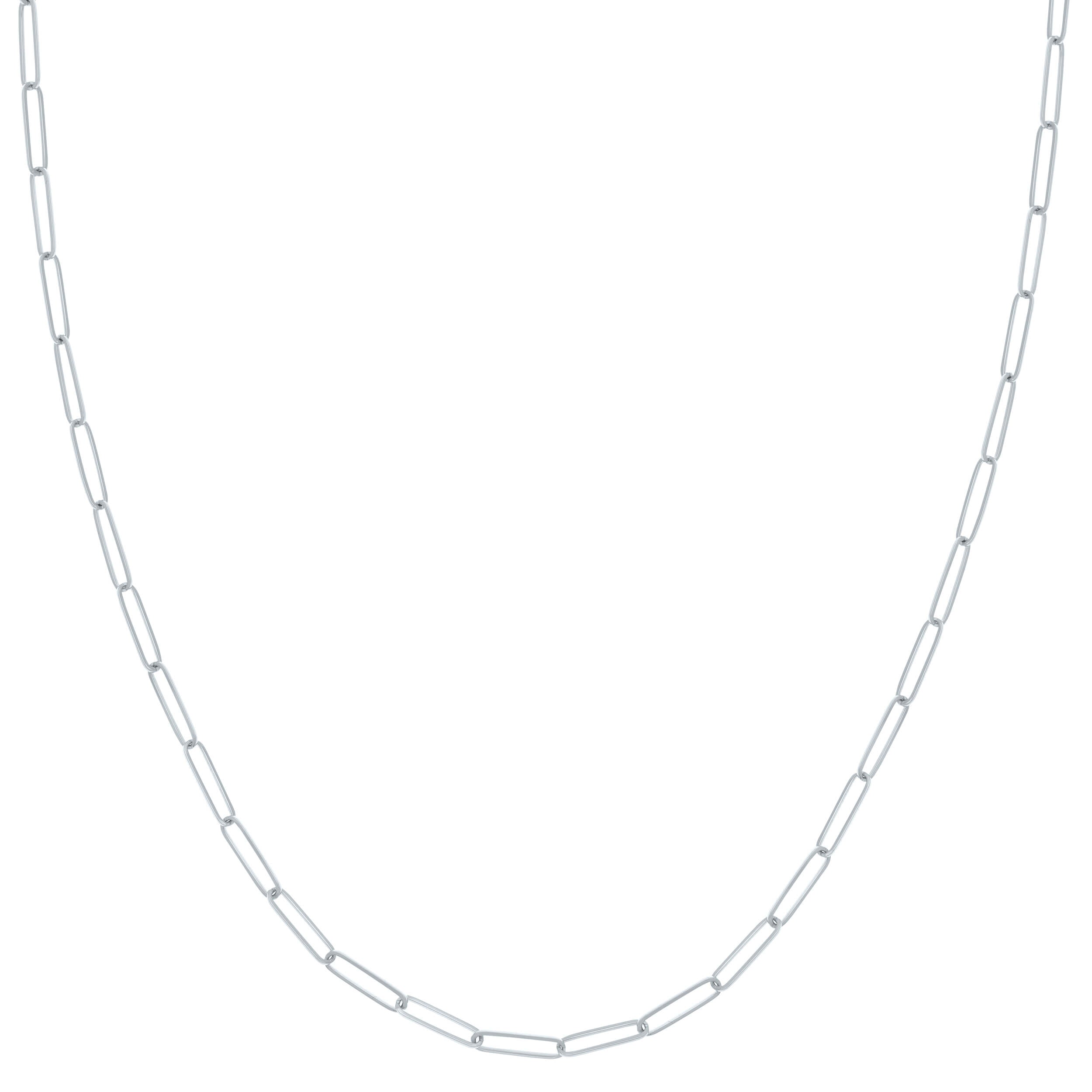 Paperclip Chain Necklace - Small (Silver) | chic jewelry, simple jewelry,  dainty jewelry, minimalistic jewelry, gold jewelry