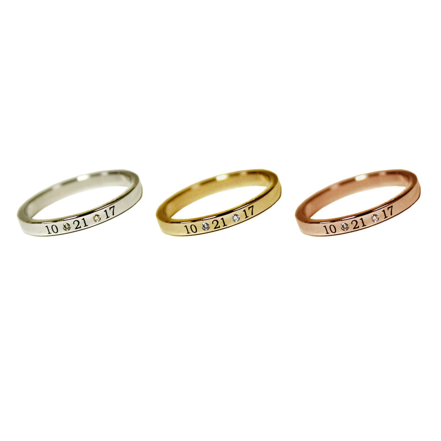 Personalized Gold Band