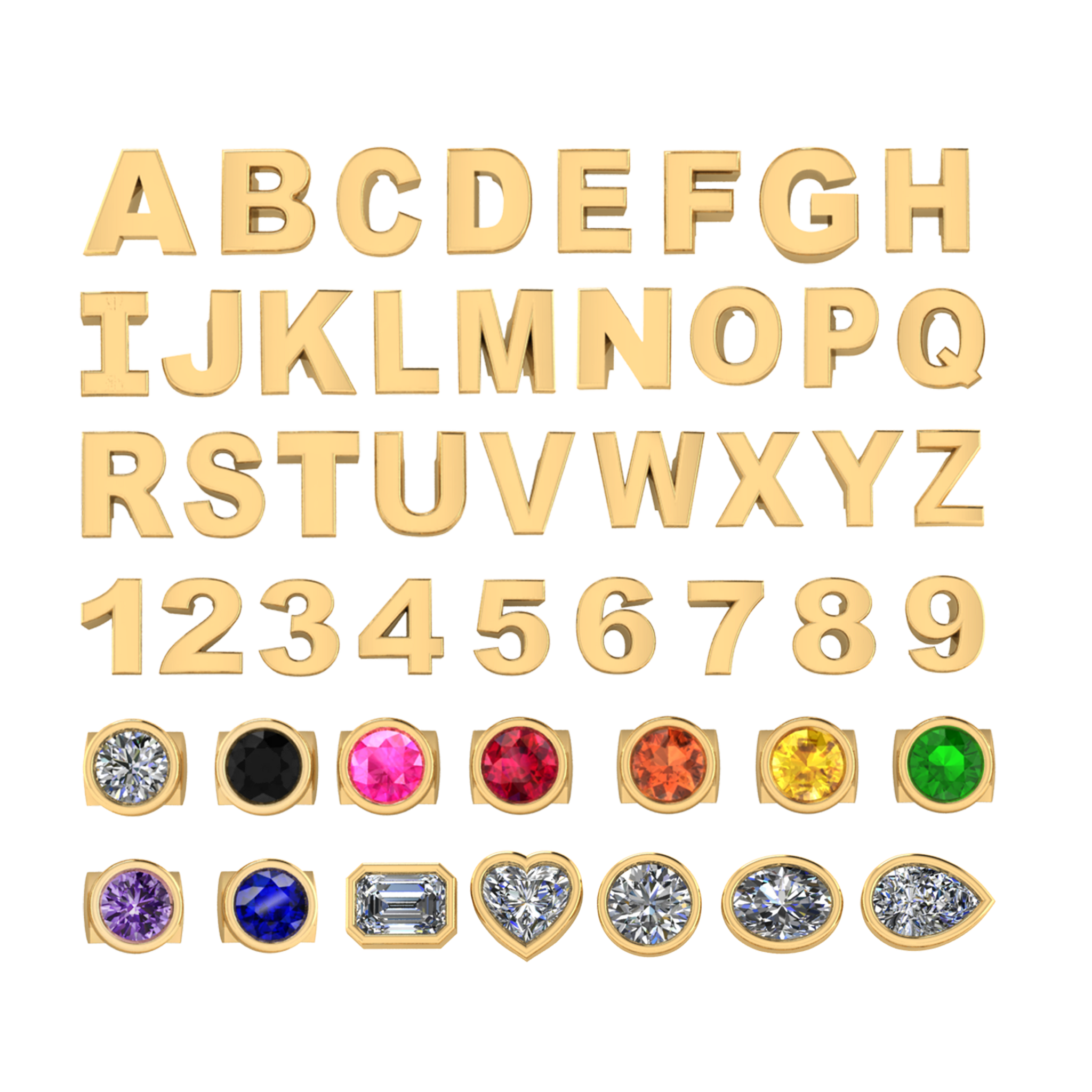 The Slider Ring™ Charms