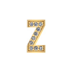 Slider Letter Z Charm